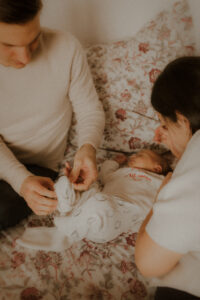 pendant shooting photo naissance on change bebe si besoin